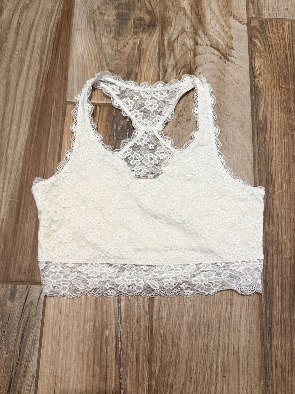 Abercrombie Kids Lined Lace Bralette
